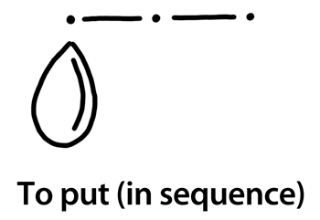 Step Three: A Map of Movement Marks illustration putputput Step Three: A Map of Movement Marks
