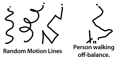 Step Three: A Map of Movement Marks illustration random Step Three: A Map of Movement Marks